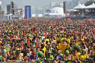 Fan Fest em Copacabana, no Rio de Janeiro (RJ)