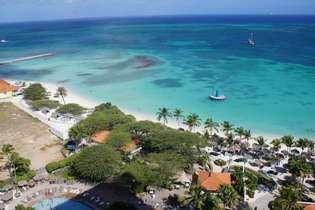 Aruba é também conhecida como a "Ilha Feliz"