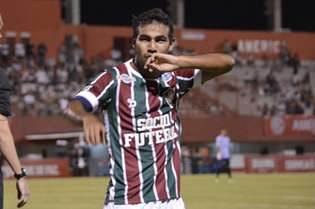 O equatoriano Junior Sornoza chegou ao Brasil em janeiro deste ano para jogar no Fluminense