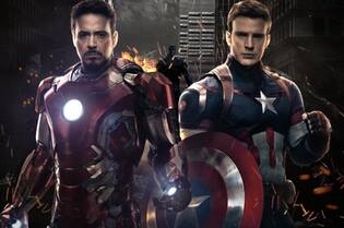 Homem de Ferro (Robert Downey Jr.) e Capitão América (Chris Evans) estarão em lados diferentes