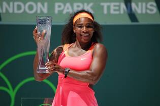 Serena chegou à final após alcançar a marca de 700 vitórias na carreira