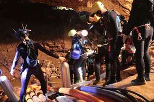 Meninos foram resgatados na caverna de Tham Luang, na Tailândia