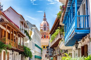 Cidade histórica de Cartagena, na Colômbia