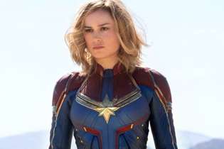 Atriz Brie Larson interpreta a heroína Capitã Marvel no longa que estreia em 2019