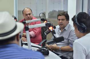 Vice-presidente de futebol do Cruzeiro participou de uma "sabatina" na redação da rádio Super