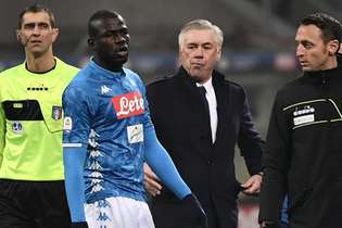 Napoli denunciou que Koulibaly foi alvo de "cânticos racistas" durante a partida