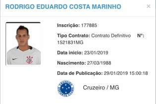 Rodriguinho chega à Raposa com o status de maior contratação da temporada