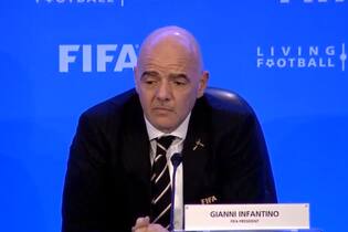 Presidente da Fifa, Gianni Infantino