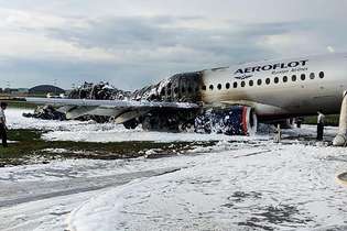 Acidente com o avião da Aeroflot matou 41 pessoas no último domingo (5)