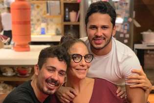 Carlinhos Maia e seu noivo, Lucas Guimarães, visitaram Ivete Sangalo em Salvador