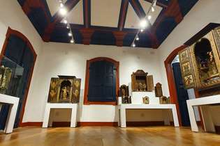 Uma das salas do Museu de Caeté, que reúne 355 peças; local passou por reforma ao custo de R$ 2,7 milhões