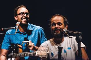 Bem Gil e Moreno Veloso apresentam em BH a música “Sempre Bela”, primeira parceria dos dois