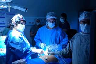 Cirurgia inédita foi feita pelos médicos de Rio Preto