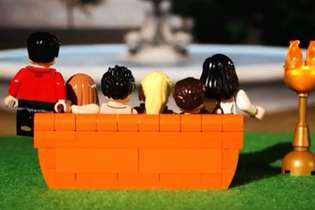 'Friends' vira Lego