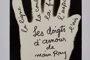 Obra “Les Doigts d’Amour”, de Man Ray, que estará na mostra