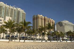 Praia em Fort Lauderdale, na Flórida