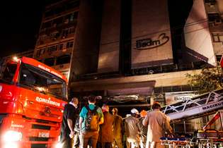 Um incêndio no Hospital Badim, no Rio de Janeiro, em 12 de setembro, fez com que 103 pessoas fossem transferidas