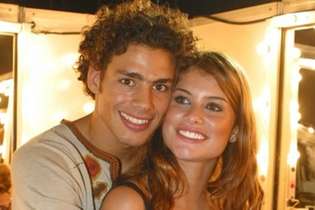 Alinne Moraes e Cauã Reymond  terminaram a relação em 2007