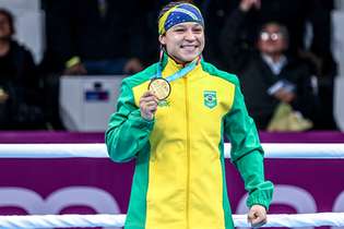 A boxeadora Bia Ferreira foi campeã mundial peso leve no Mundial da Rússia, eleita a melhor atleta da competição