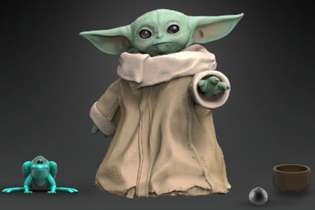 O Baby Yoda fez sucesso entre os fãs da série "The Mandalorian"