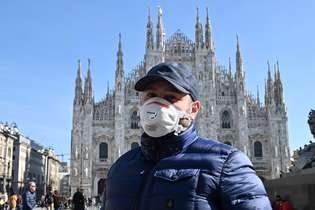 A Itália é o país da Europa com maior número de infectados e mortos por coronavírus