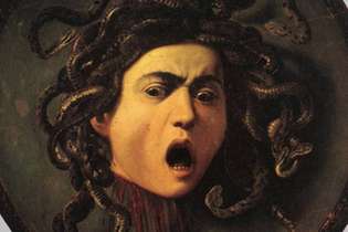A Medusa, do artista italiano Caravaggio: obra atraiu milhares de pessoas à Casa Fiat