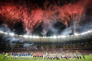 Atlético e Cruzeiro se enfrentaram no Mineirão, no último dia 7 de março; mando de jogo era do Galo