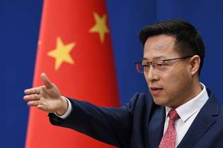 Zhao Lijian é o porta-voz do governo da China