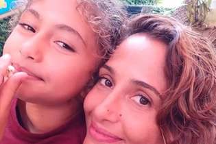 Camila Pitanga e a filha, Antônia