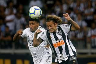 O Botafogo venceu o Galo pelo Brasileiro em 2019, por 2 a 1, no Nilton Santos