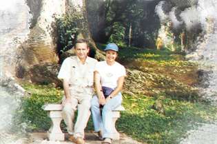 No último dia 6, Laura e Vittorio Medioli completaram 34 anos de casados