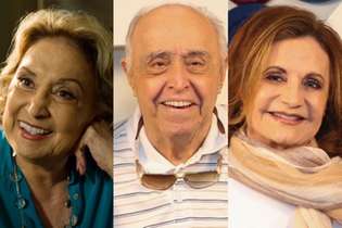 Eva Wilma, Mauro Mendonça e Rosamaria Martinho renovaram com a Globo