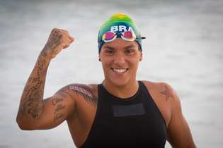 Ana Marcela conquistou o bronze na prova de 10 km no Mundial de Budapeste