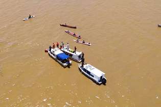 Moradores do Amapá se refugiam em ilha no Pará para fugir de efeitos do apagão