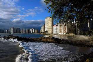 São Vicente é uma das cidades que fechará as praias