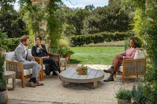O príncipe Harry e Meghan Markle concederam entrevista a Oprah Winfrey nos EUA
