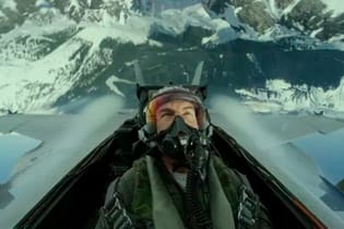 Tom Cruise em cena do filme 'Top Gun: Maverick'