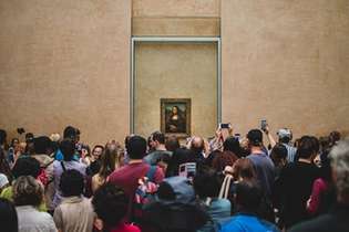 A "Gioconda" ou "Mona Lisa": um dos chamarizes do Museu do Louvre