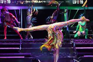 Apresentação do Cirque du Soleil em Las Vegas