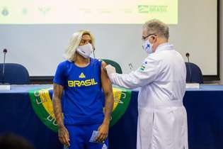 A vacinação do Time Brasil faz parte do Plano Nacional de Imunização (PNI) do Governo Federal