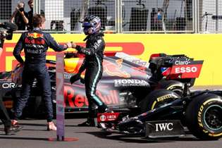 Red Bull acusa Hamilton de direção suja e desesperada em acidente com Verstappen