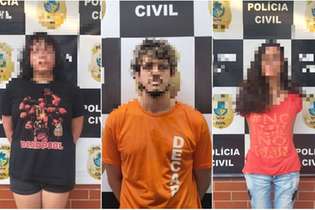 Jovens presos por envolvimento na morte da estudante Ariane Bárbara, em Goiás