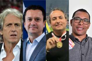 Jorge Jesus, Sérgio Santos Rodrigues, Alexandre Mattos e Gilberto Silva: palestrantes do congresso internacional de futebol
