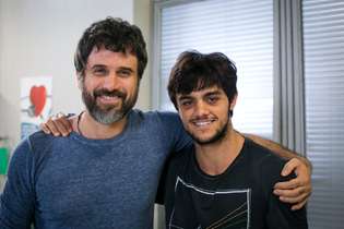 Gael (Eriberto Leão) e Cobra (Felipe Simas), personagens de 'Malhação Sonhos'