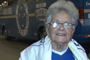 Vovó Rosa, torcedora-símbolo do Cruzeiro, faleceu