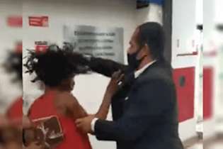 Seguranças da rede de supermercados Carone na cidade de Serra, no Espírito Santo, agridem homem negro