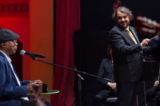 Milton Nascimento e o maestro da Orquestra Ouro Preto, Rodrigo Toffolo: parceria inédita para tocar Clube da Esquina