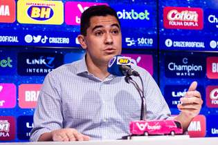 O diretor de futebol do Cruzeiro, Pedro Martins, falou sobre o planejamento do clube para 2023