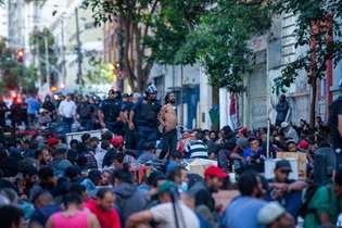 Operação aumentou a tensão entre usuários de droga e forças de segurança em São Paulo