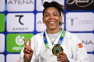A judoca Rafaela Silva é bicampeão mundial